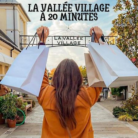 Calme Absolu, Terrasse Et Parking Entre Paris Et Disney Vaires-sur-Marne ภายนอก รูปภาพ