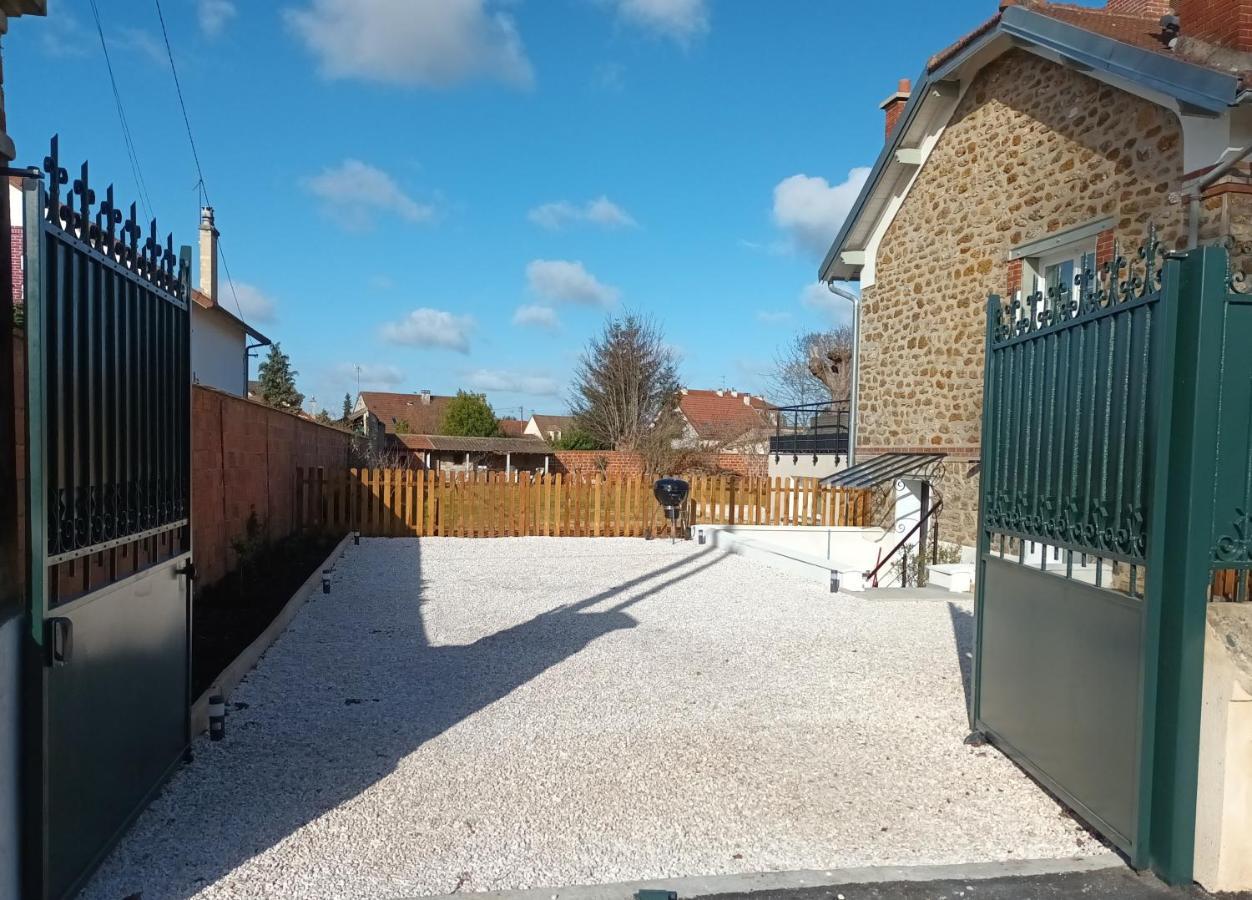 Calme Absolu, Terrasse Et Parking Entre Paris Et Disney Vaires-sur-Marne ภายนอก รูปภาพ